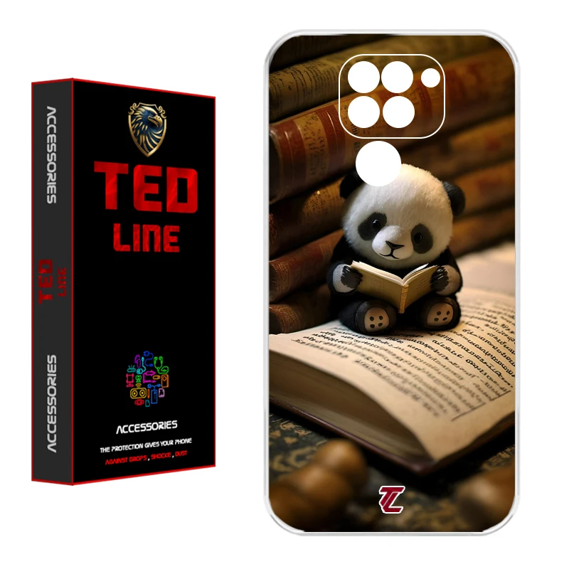 کاور تدلاین طرح پاندا کد 1179 مناسب برای گوشی موبایل شیائومی Redmi Note 9