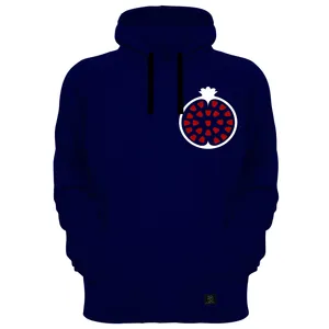 هودی زنانه 27 مدل انار یلدا کد J07 رنگ سرمه ای 