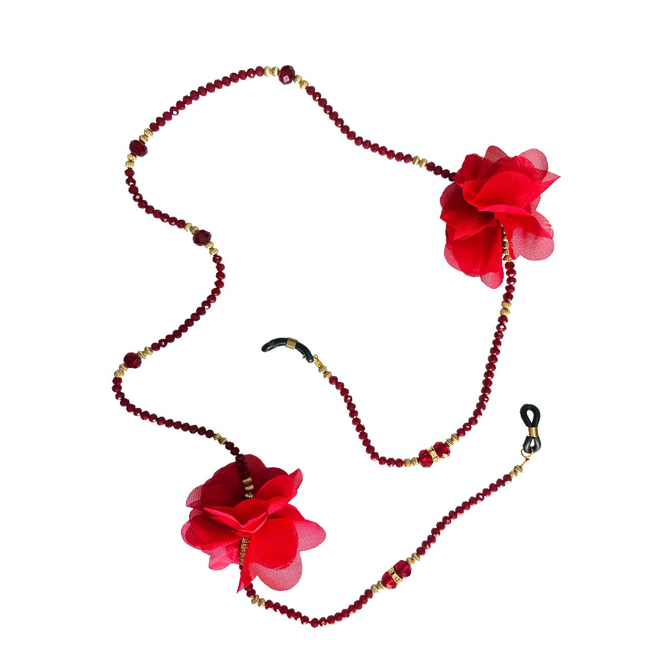 بند عینک مدل red rose