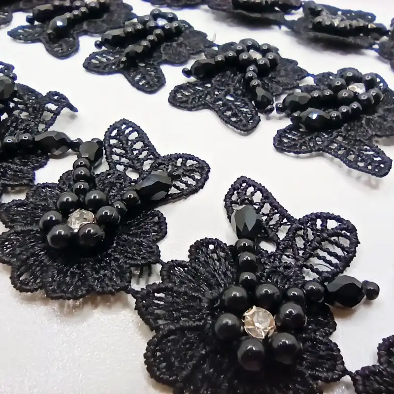 نوار یراق مدل گیپور 132 طول یک متر