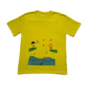 تی شرت آستین کوتاه زنانه طرح فانتزی کد 2