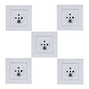 پریز تلفن پارت الکتریک مدل تابش کد 5183 بسته 5 عددی