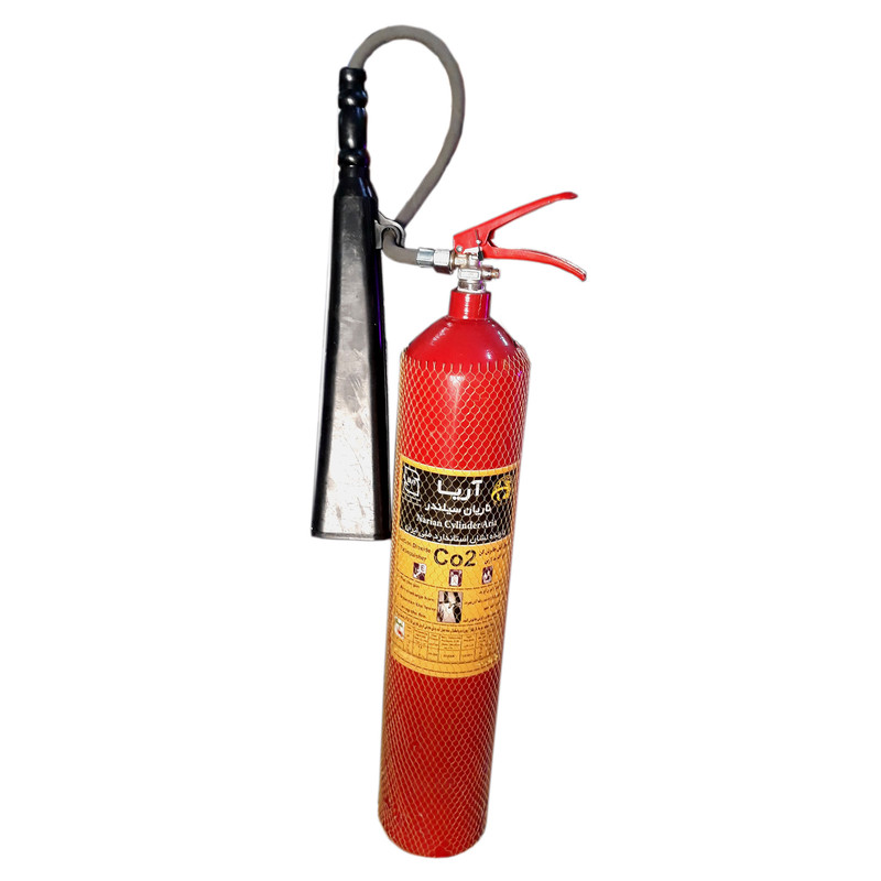 کپسول آتش نشانی آریا سیلندر مدل CO2 ظرفیت 6 کیلوگرم