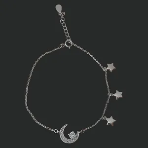 دستبند نقره زنانه مدل B67