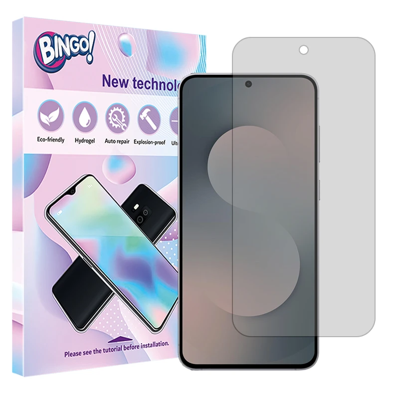 محافظ صفحه نمایش شفاف بینگو مدل Tough مناسب برای گوشی موبایل سامسونگ Galaxy S25 FE