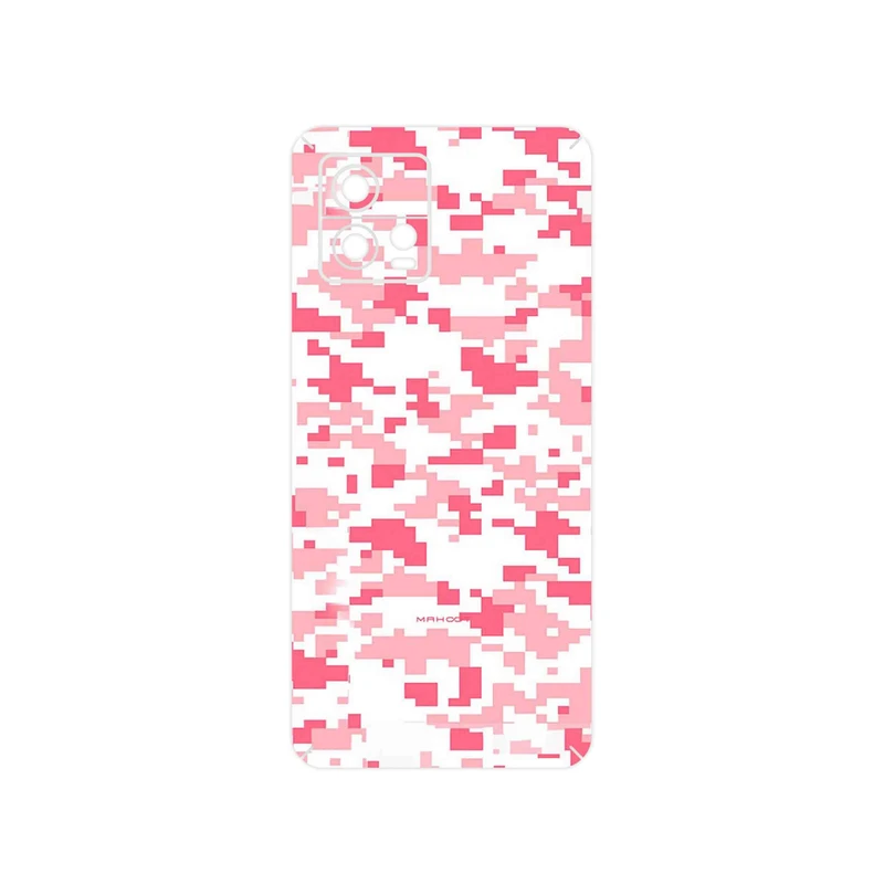 برچسب پوششی ماهوت مدل Army_Pink_Pixel مناسب برای گوشی موبایل موتورولا Moto G72