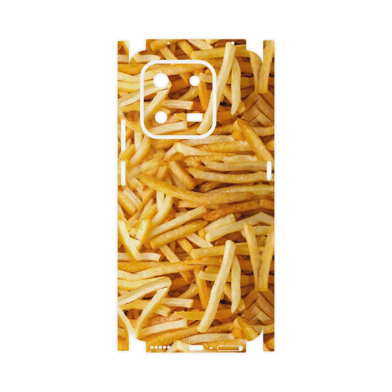 برچسب پوششی ماهوت مدل French fries-FullSkin مناسب برای گوشی موبایل آنر X7d 4G