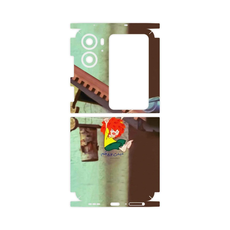 برچسب پوششی ماهوت مدل Meister Eder und sein Pumuckl-FullSkin مناسب برای گوشی موبایل اپو Find N2 Flip