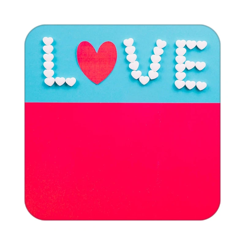 زیر لیوانی کاکتی طرح عاشقانه مدل mp39321