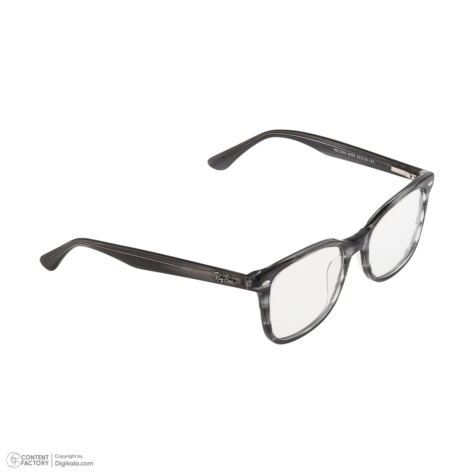 فریم عینک طبی ویفرر (Wayfarer) زنانه ری بن مدل 0RB5285-8055 مناسب برای صورت مستطیل، مربع، قلب و بیضی -  - 3