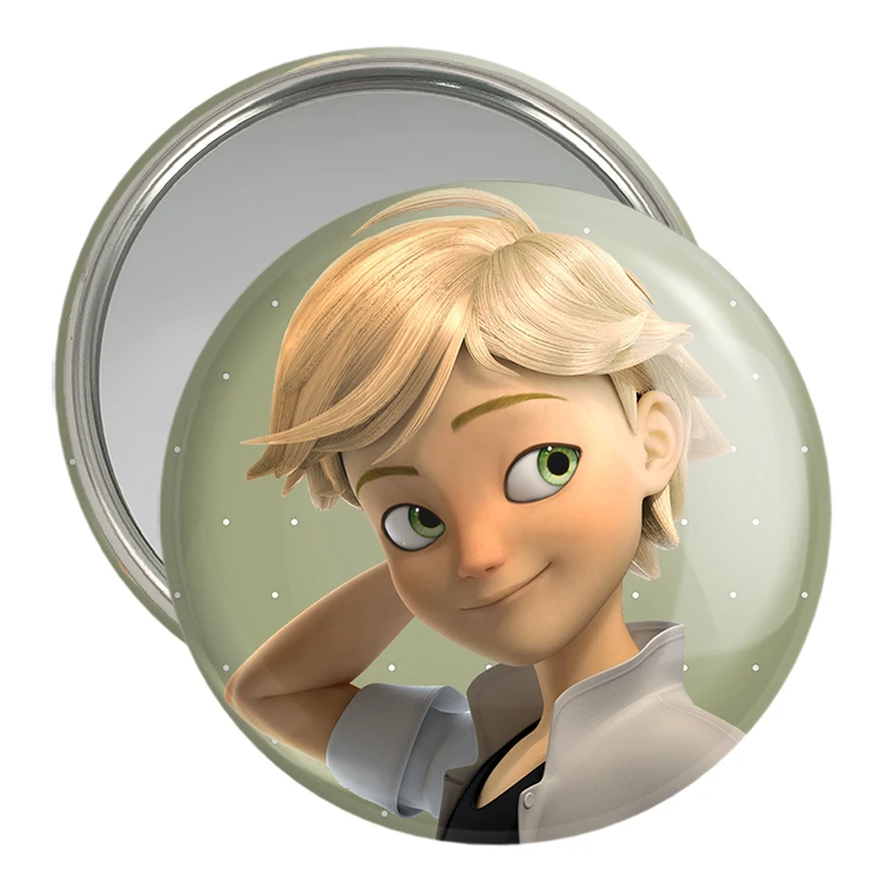 آینه جیبی خندالو مدل پسر گربه ای  کد 3449