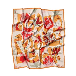 روسری زنانه مدل ابریشم دلشوره