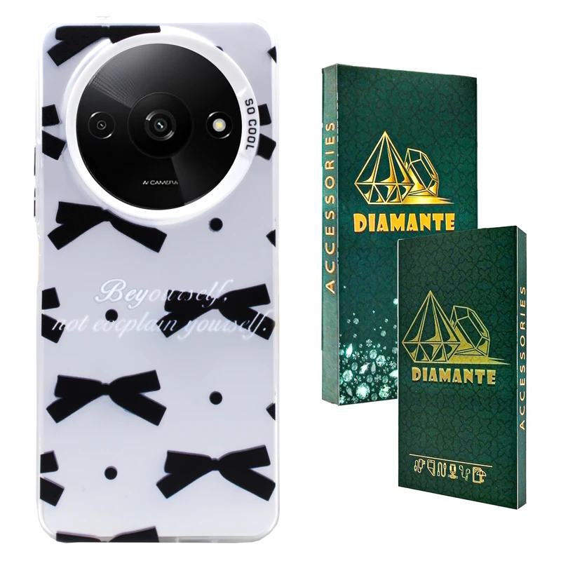 کاور دیامانته مدل Papillon Gn مناسب برای گوشی موبایل شیائومی Redmi A3