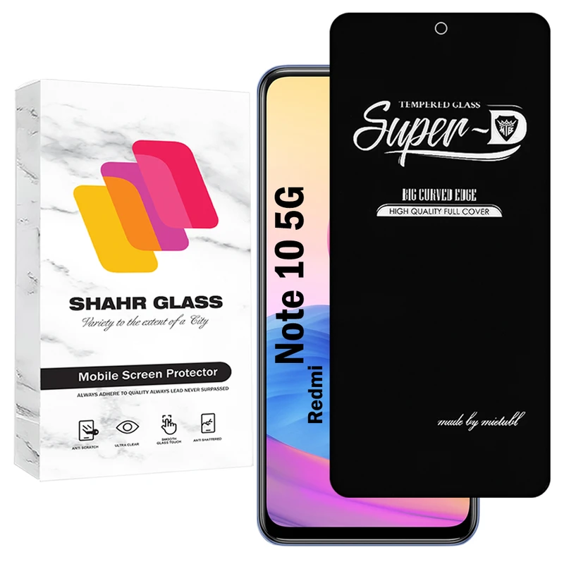 محافظ صفحه نمایش شهر گلس مدل SUPERDNSH مناسب برای گوشی موبایل شیائومی Redmi Note 10 5G