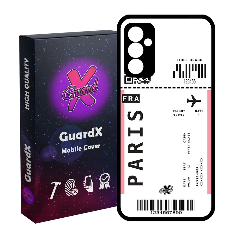 کاور گارد ایکس طرح پاریس مدل Glass10526 مناسب برای گوشی موبایل سامسونگ Galaxy A54 / A54 5G