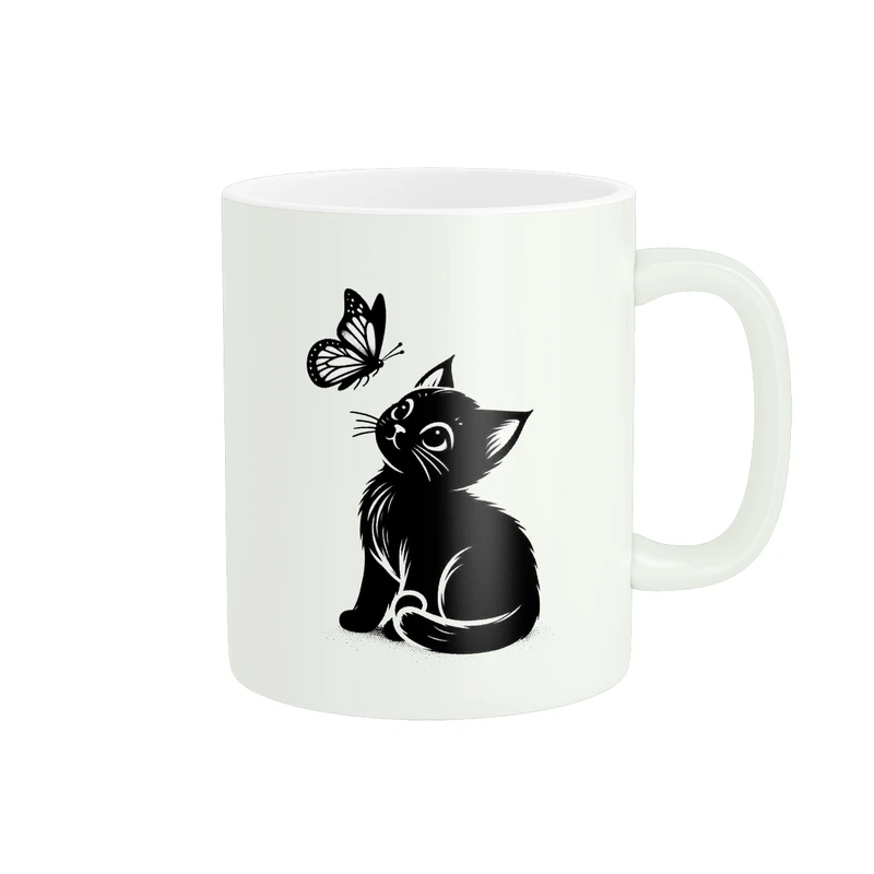  ماگ پاد آفرین طرح گربه کد 986