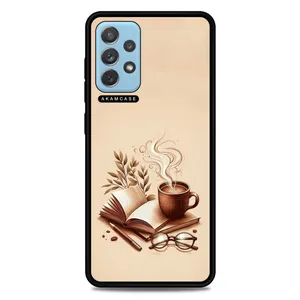 AKAM AMC-WSGA72-COFFEE-4 Cover For Samsung Galaxy A72
