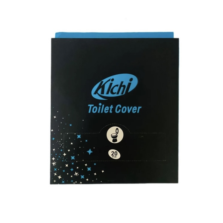 روکش یکبار مصرف توالت فرنگی کی چی مدل ردشونده بسته 20 عددی