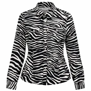 شومیز آستین بلند یقه برگردان زنانه مدل 2117