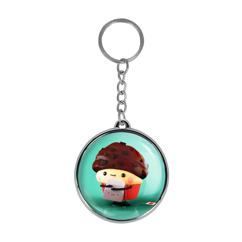 جاکلیدی خندالو طرح کاپ کیک مدل دوطرفه کد 2883028831