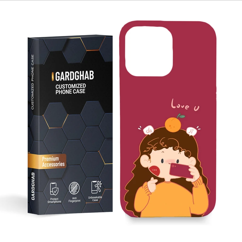 کاور گارد قاب مدل دخترانه مناسب برای گوشی موبایل اپل iPhone 14 Pro Max