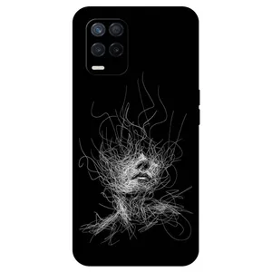 Megafone Face Sketch 7423 Cover For Realme Narzo 30