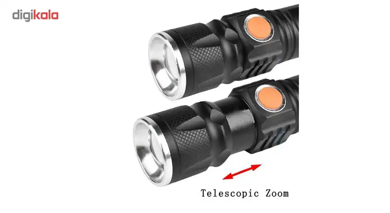 چراغ قوه شارژی مدل USB Charging