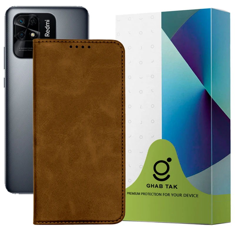 کیف کلاسوری قاب تک مدل KIFBI مناسب برای گوشی موبایل شیائومی Redmi 10C