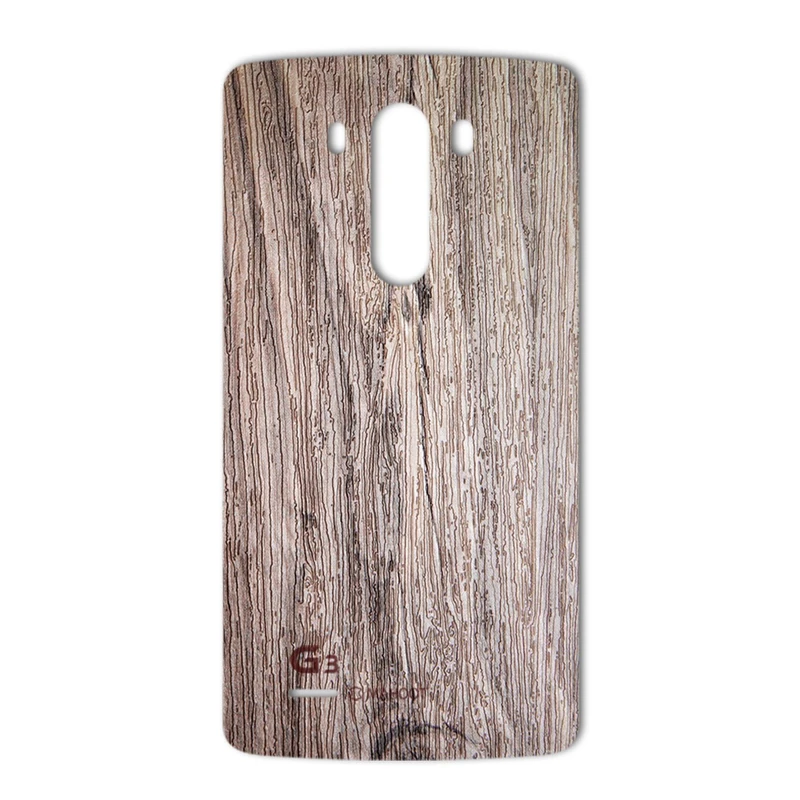 برچسب تزئینی ماهوت مدل Walnut Texture مناسب برای گوشی LG G3