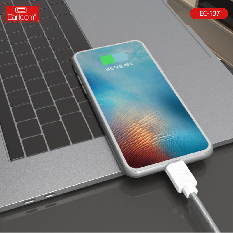 Ec137 Computer قیمت و خرید کابل تبدیل USB به MicroUSB ارلدام مدل EC-137M 3A طول 1 متر