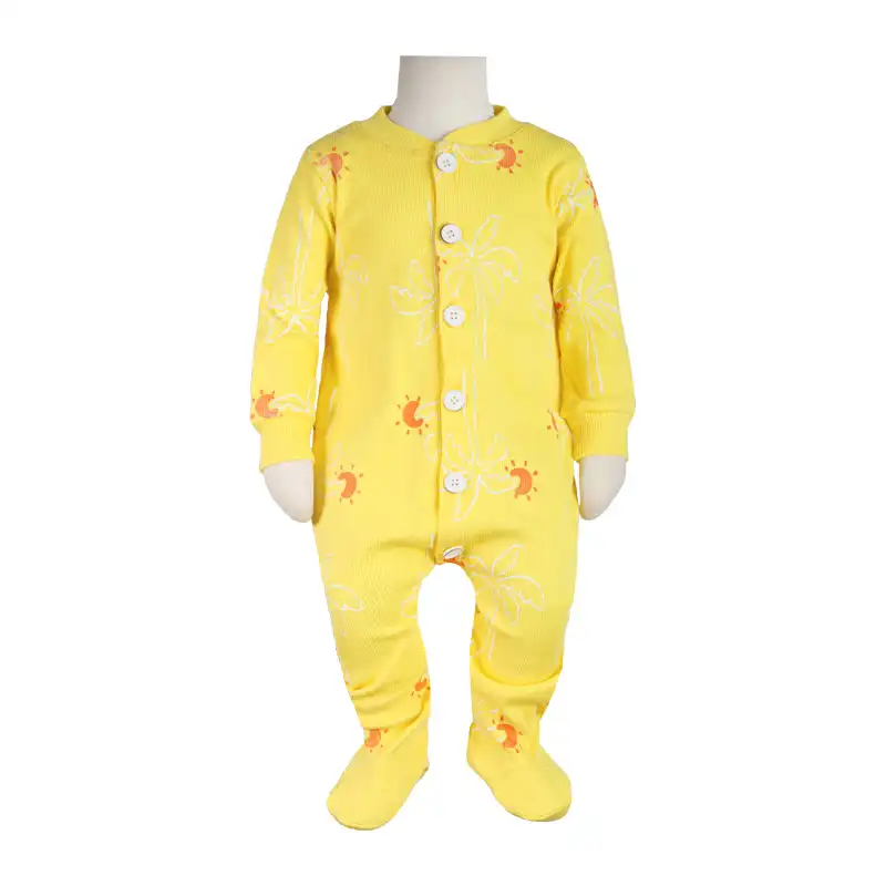 ست سرهمی و کلاه نوزادی  آدمک مدل نخل کد 130024 رنگ لیمویی