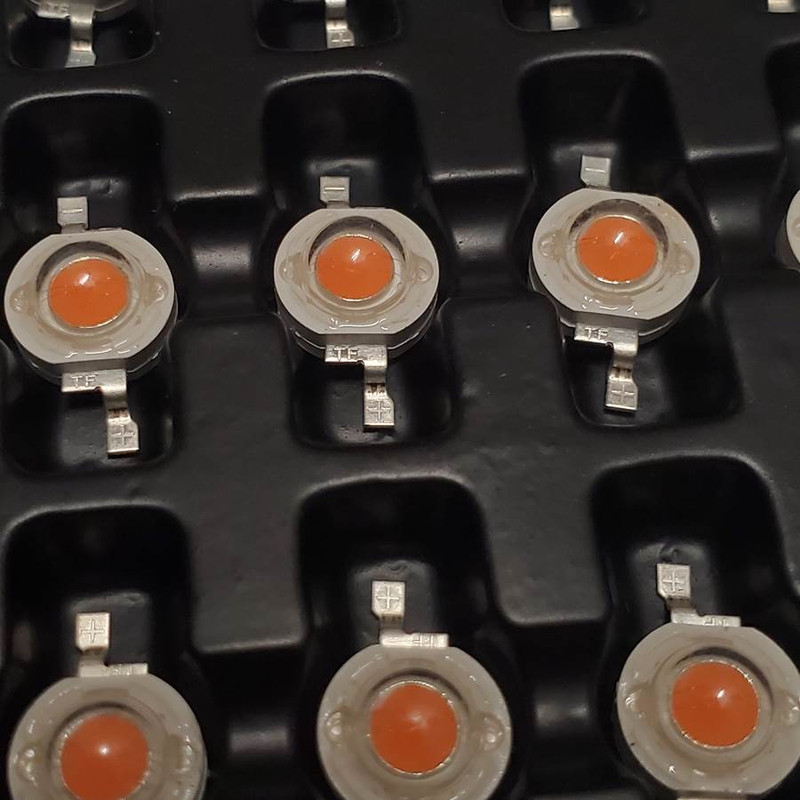 ال ای دی پاور رشد گیاه 3 وات تی وای اف مدل ML-L-3w-FS بسته 3 عددی