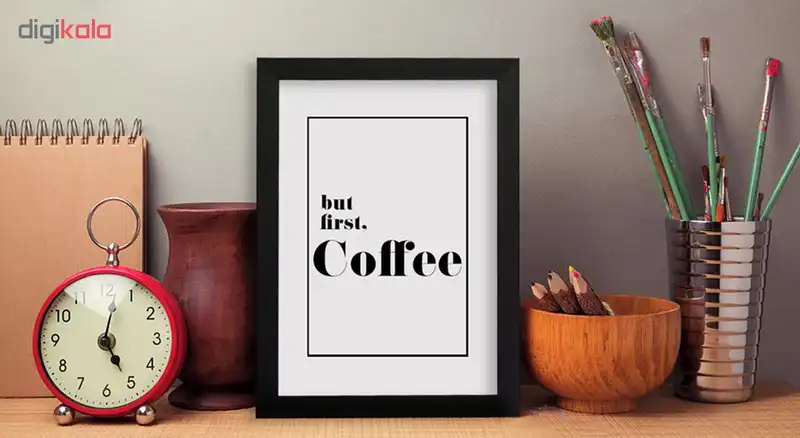 تابلو گالری چی چاپ طرح قهوه