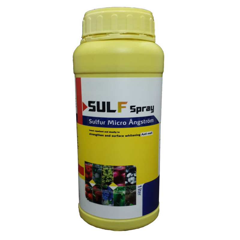 سم مایع دورکننده حشرات و کشنده ی کنه سوپرمکس مدل سولف اسپری حجم 1 لیتر