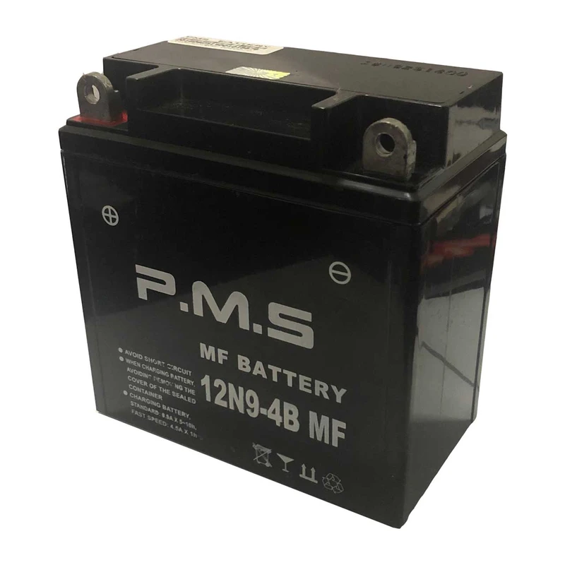 باتری موتور سیکلت پی ام اس مدل 12V9Ah مناسب برای پالس 180  و آپاچی