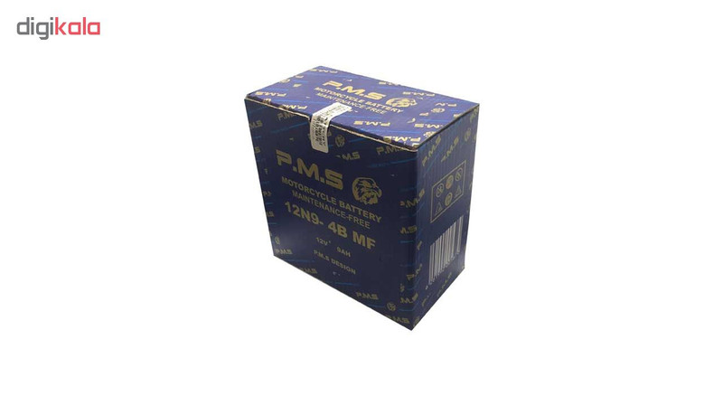 باتری موتور سیکلت پی ام اس مدل 12V9Ah مناسب برای پالس 180 و آپاچی