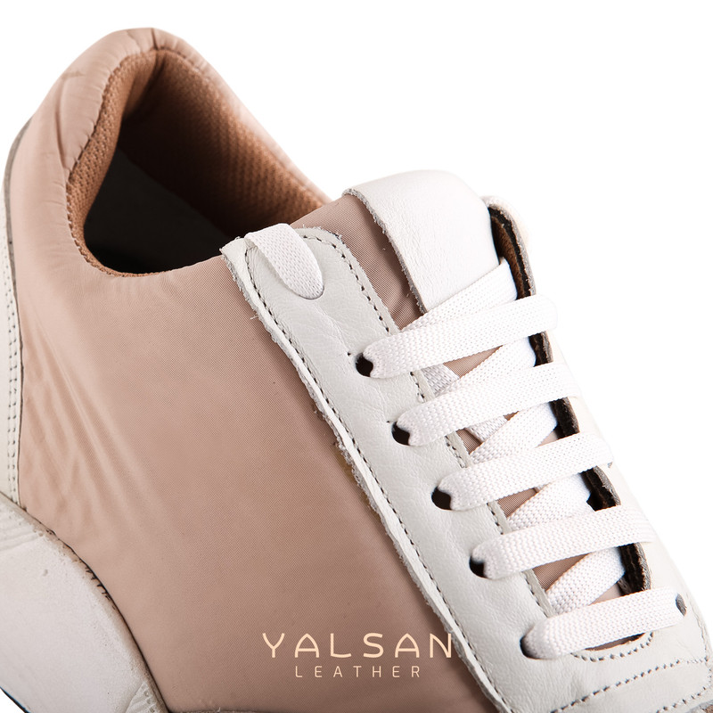 کفش روزمره زنانه چرم یلسان مدل زویا کد 672-GN-10