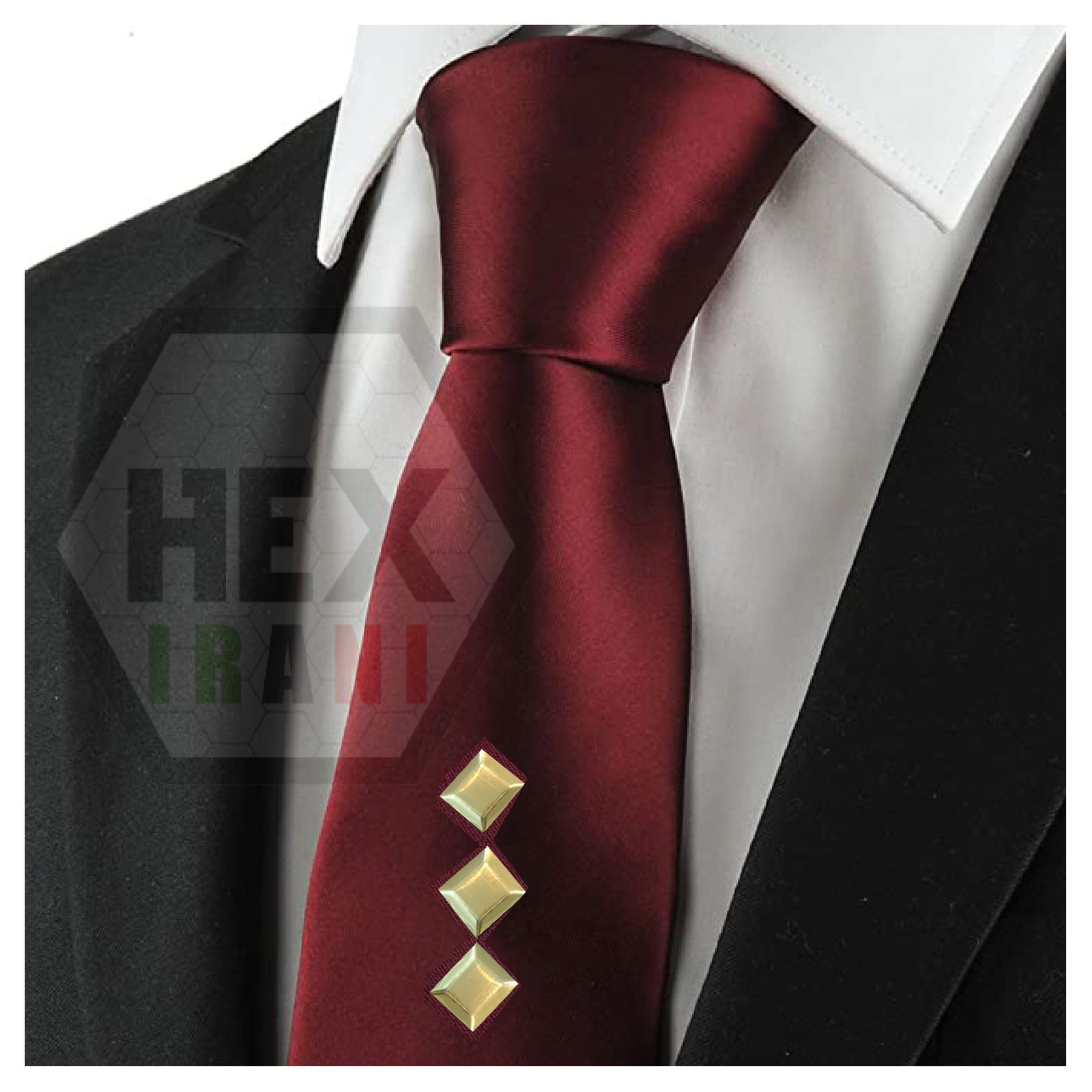کراوات مردانه هکس ایران مدل KT-295 -  - 4