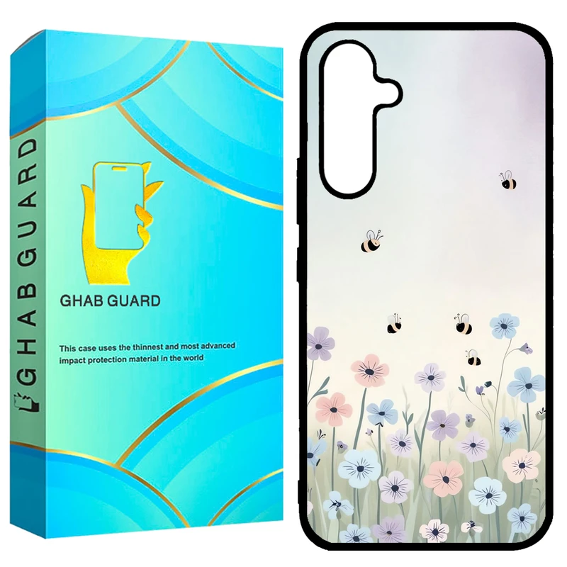 کاور قاب گارد طرح گل مدل GCHPA54 مناسب برای گوشی موبایل سامسونگ  Galaxy A54 5G