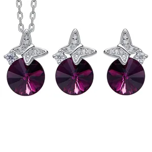 نیم ست نقره زنانه کوبیک مدل QP-8914