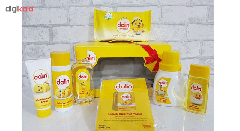 ست هدیه 7 تکه محصولات بهداشتی دالین مدل Dalin ست هدیه 7 تکه محصولات بهداشتی دالین مدل Dalin