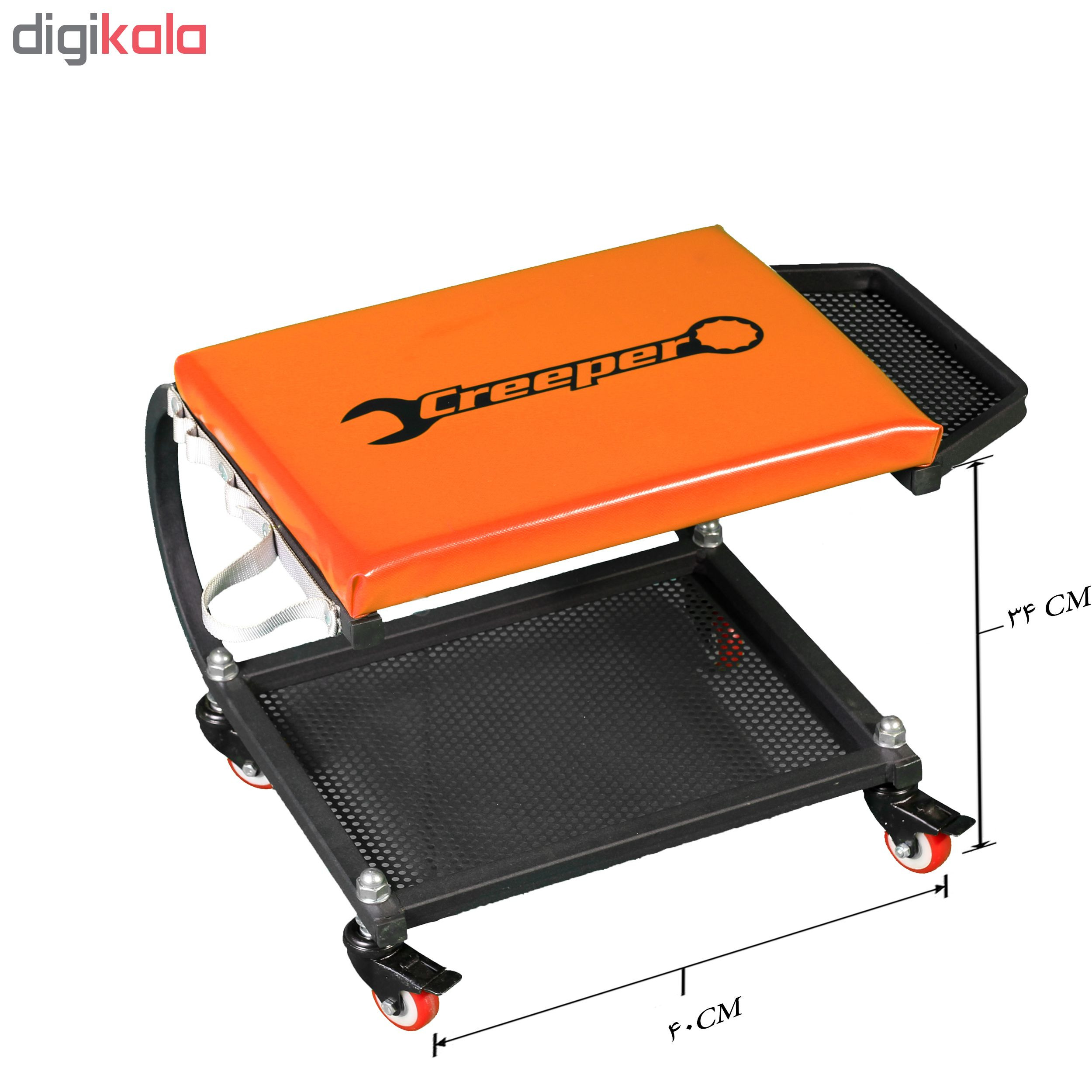 صندلی تعمیرگاهی کریپر مدل OrengeUBox