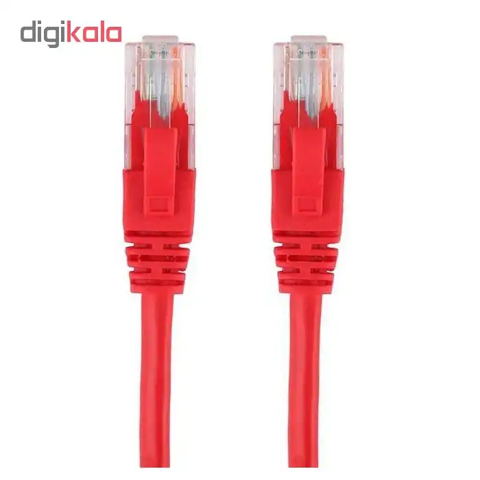 کابل شبکه CAT6 مدل NV10-6 رنگ قرمز