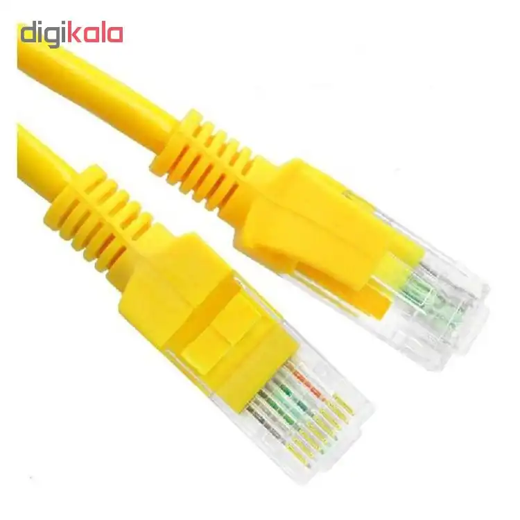 کابل شبکه CAT6 مدل NV15-6 رنگ زرد