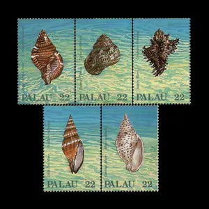 تمبر یادگاری مدل خارجی مجموعه 5 عددی 