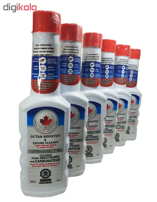 اکتان بوستر لوبریفنت کانادا مدل 203243 حجم 210 میلی لیتر بسته 6 عددی
