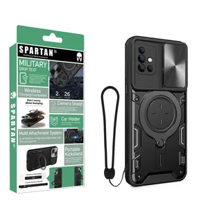 Spartan Magnet Ring Apple Strap Cover for Samsung Galaxy A51