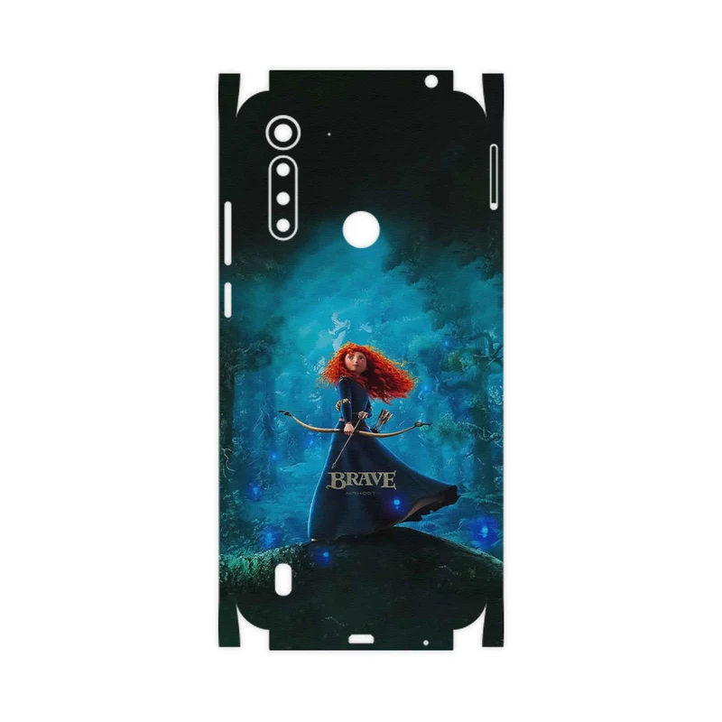 برچسب پوششی ماهوت مدل Brave-FullSkin مناسب برای گوشی موبایل موتورولا Moto G8 Power Lite