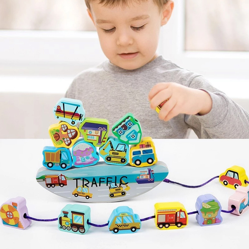 بازی آموزشی سمید مدل کشتی تعادلی و نخواره طرح وسایل نقلیه و ترافیک