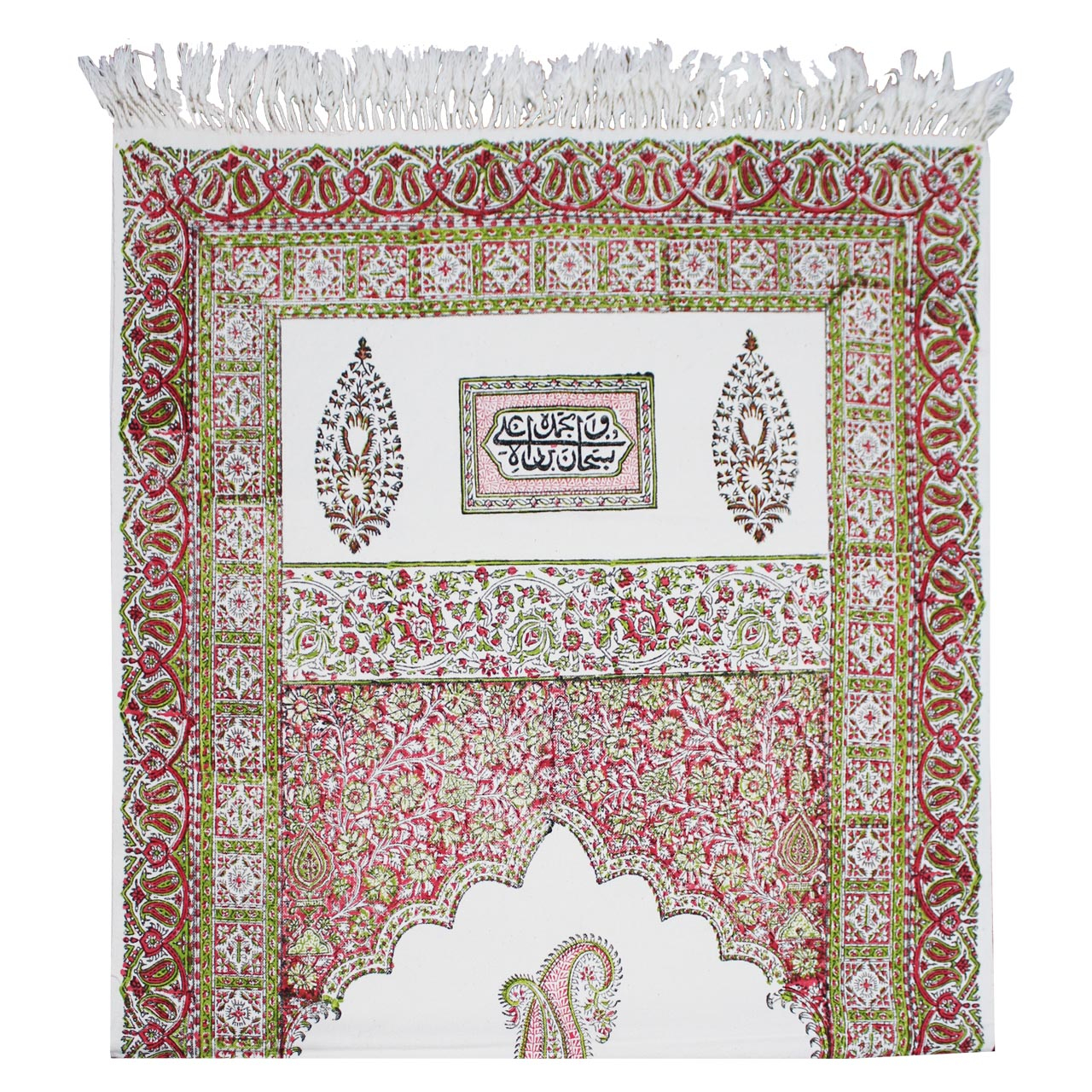 سجاده قلمکار زابلیان اعلاء طرح 10-2 سایز 120*60 سانتی متر